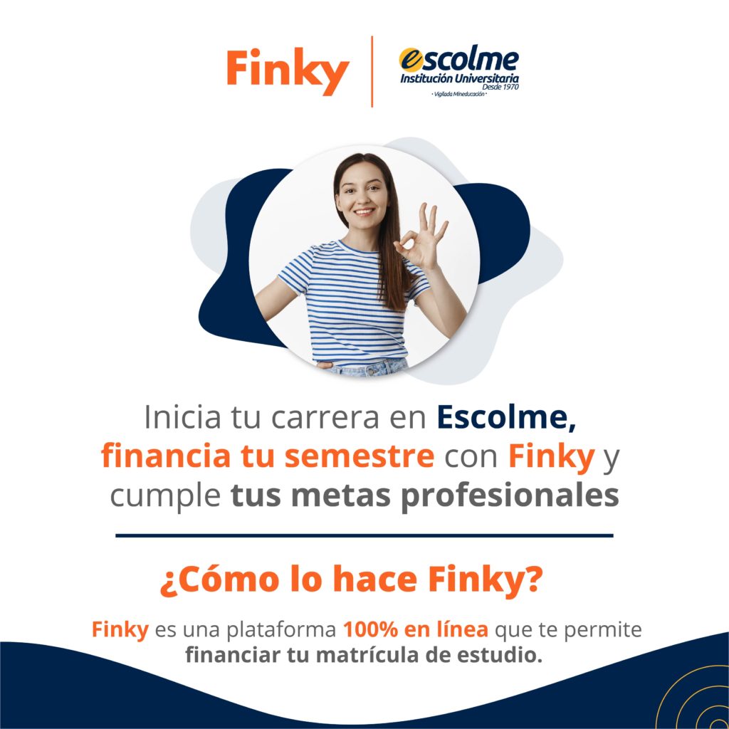 Estudiante nuevo: financia tu matrícula con Finky
